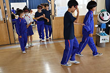 キャップハンディ体験学習の様子